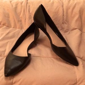 Nine West Saige D’Orsay Flats Black size 12